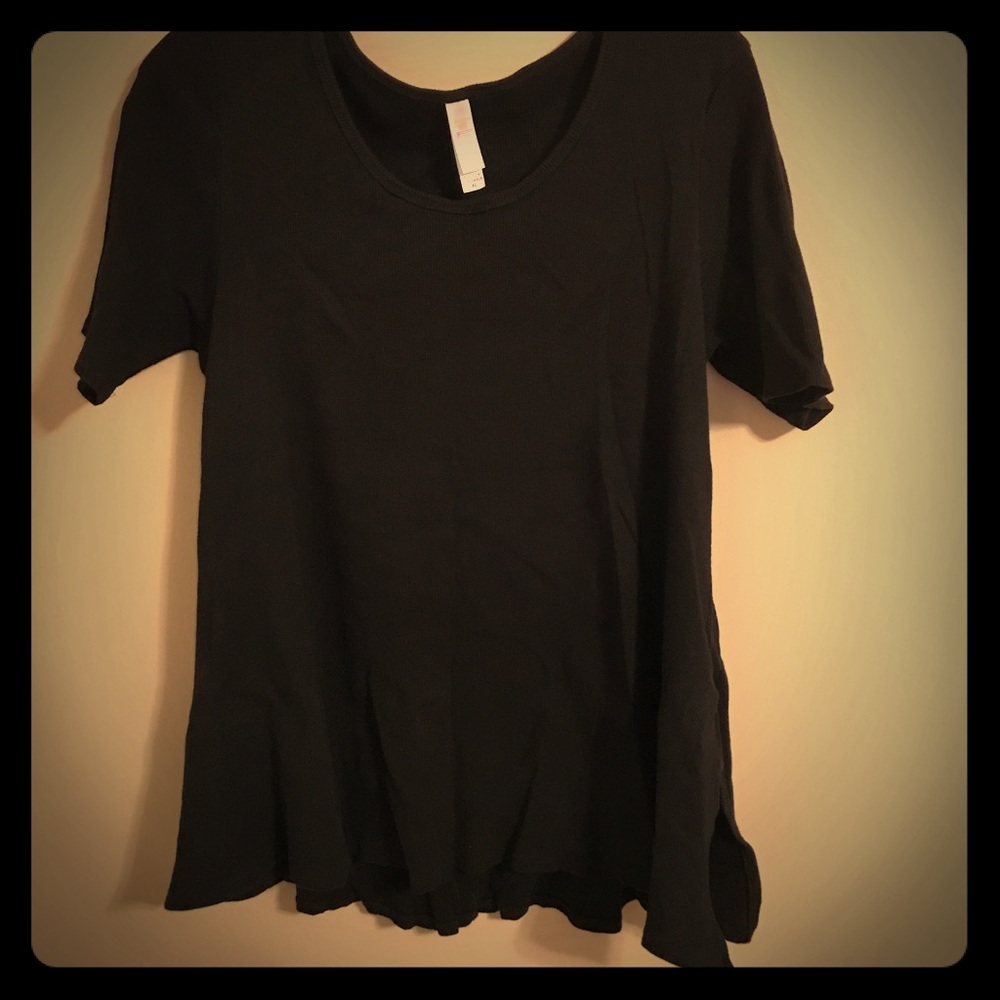Solid Black Perfect Tee